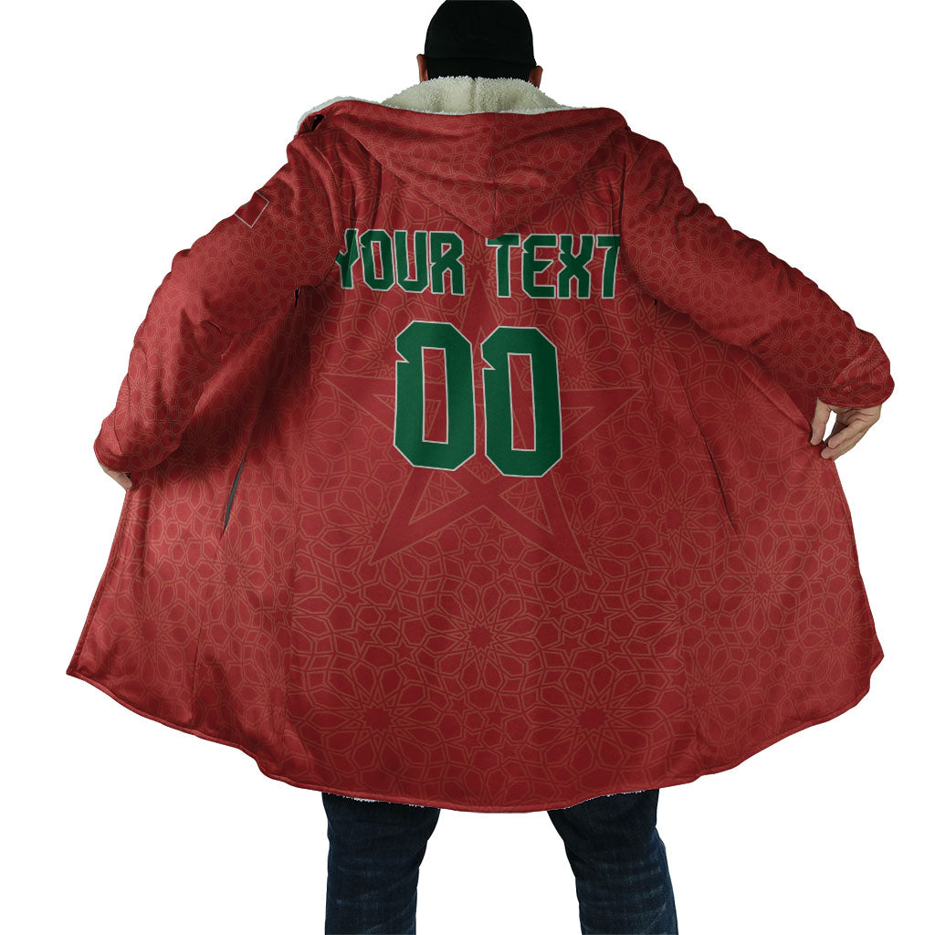 Custom Morocco 2026 World Football Cloak Atlas Lions Go Champions