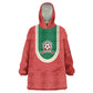 Custom Morocco 2026 World Football Kid Wearable Blanket Hoodie Atlas Lions Go Champions