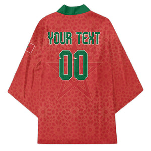 Custom Morocco 2026 World Football Kimono Atlas Lions Go Champions