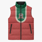 Custom Morocco 2026 World Football Sleeveless Puffer Jacket Atlas Lions Go Champions