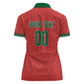 Custom Morocco 2026 World Football Women Polo Shirt Atlas Lions Go Champions