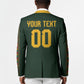 Custom Senegal 2026 World Football Blazer Lions of Teranga Go Champions