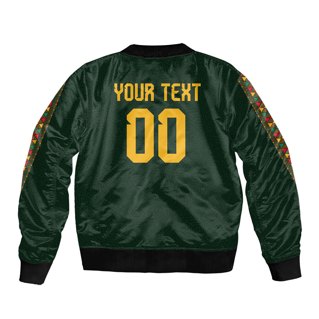 Custom Senegal 2026 World Football Bomber Jacket Lions of Teranga Go Champions