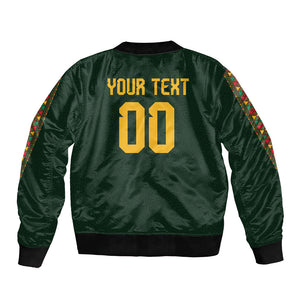 Custom Senegal 2026 World Football Bomber Jacket Lions of Teranga Go Champions