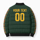 Custom Senegal 2026 World Football Bomber Puffer Jacket Lions of Teranga Go Champions