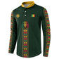 Custom Senegal 2026 World Football Button Sweatshirt Lions of Teranga Go Champions