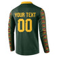 Custom Senegal 2026 World Football Button Sweatshirt Lions of Teranga Go Champions