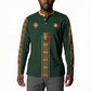 Custom Senegal 2026 World Football Button Sweatshirt Lions of Teranga Go Champions