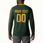 Custom Senegal 2026 World Football Button Sweatshirt Lions of Teranga Go Champions