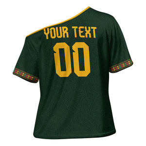 Custom Senegal 2026 World Football Cross Shoulder Shirt Lions of Teranga Go Champions
