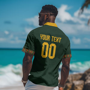 Custom Senegal 2026 World Football Hawaiian Shirt Lions of Teranga Go Champions