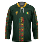 Custom Senegal 2026 World Football Hockey Jersey Lions of Teranga Go Champions