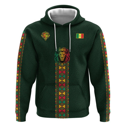 Custom Senegal 2026 World Football Hoodie Lions of Teranga Go Champions