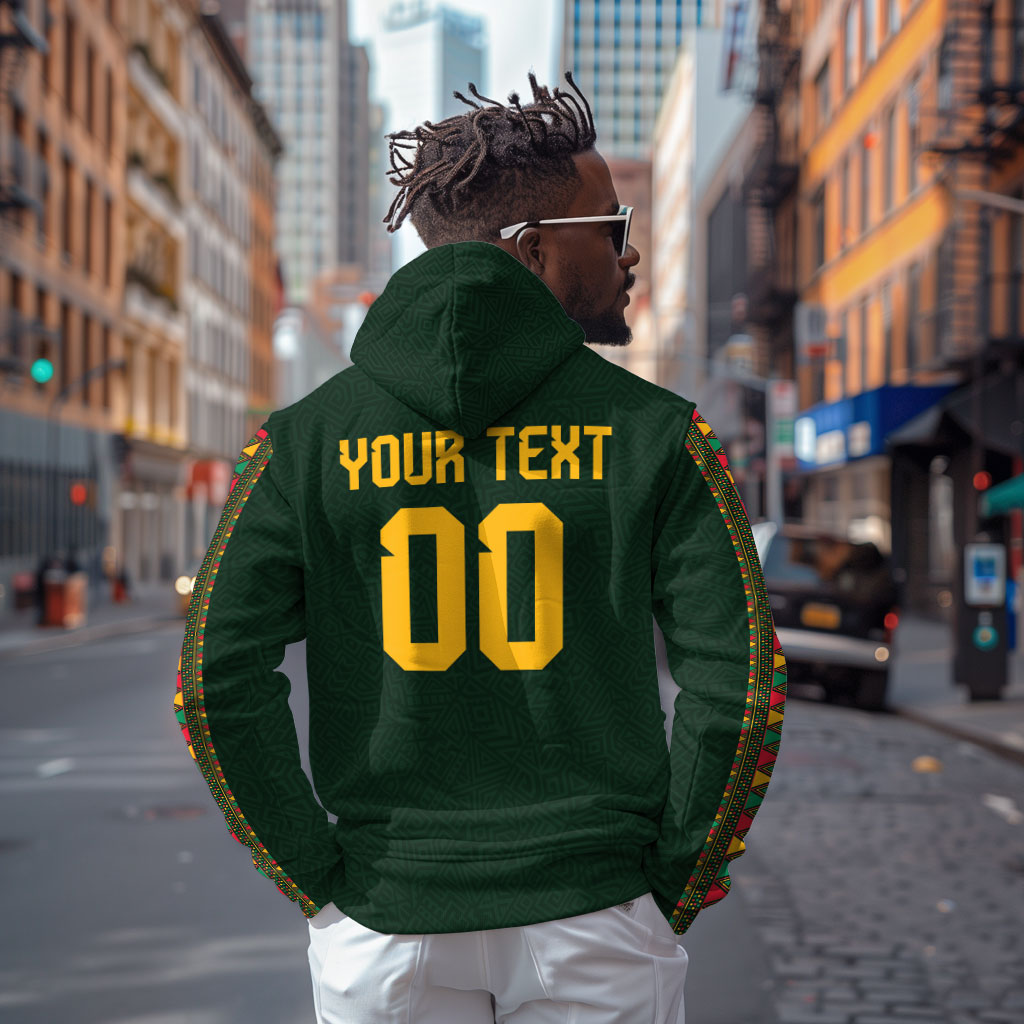 Custom Senegal 2026 World Football Hoodie Lions of Teranga Go Champions