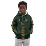 Custom Senegal 2026 World Football Kid Hoodie Lions of Teranga Go Champions