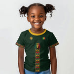 Custom Senegal 2026 World Football Kid T shirt Lions of Teranga Go Champions