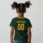 Custom Senegal 2026 World Football Kid T shirt Lions of Teranga Go Champions