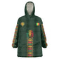 Custom Senegal 2026 World Football Kid Wearable Blanket Hoodie Lions of Teranga Go Champions