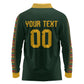 Custom Senegal 2026 World Football Long Sleeve Polo Shirt Lions of Teranga Go Champions