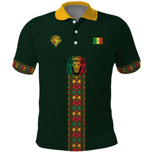 Custom Senegal 2026 World Football Polo Shirt Lions of Teranga Go Champions