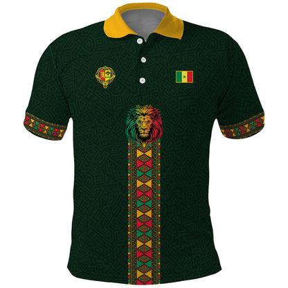Custom Senegal 2026 World Football Polo Shirt Lions of Teranga Go Champions