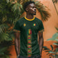 Custom Senegal 2026 World Football T shirt Lions of Teranga Go Champions