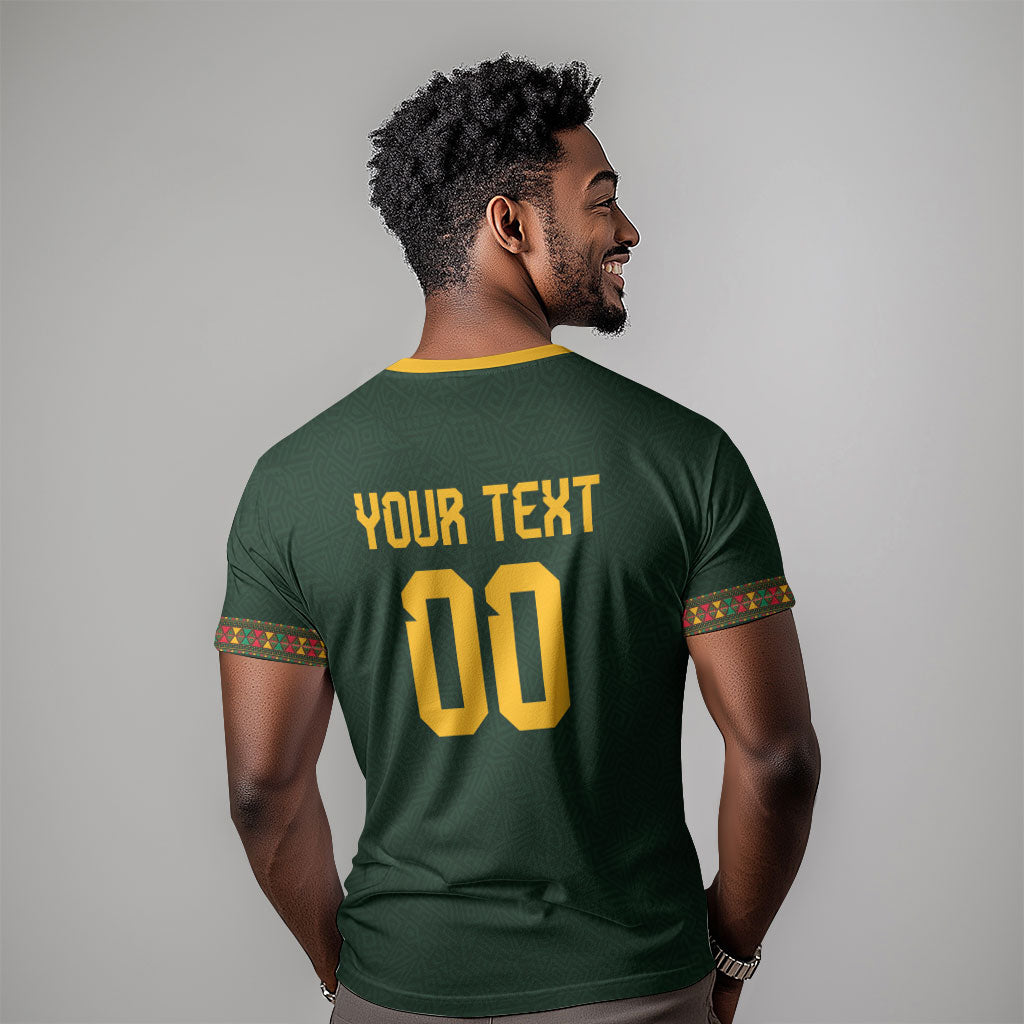 Custom Senegal 2026 World Football T shirt Lions of Teranga Go Champions