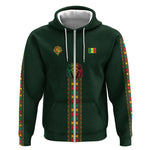 Custom Senegal 2026 World Football Zip Hoodie Lions of Teranga Go Champions