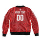 Custom Tunisia 2026 World Football Bomber Jacket Eagles of Carthage Go Champions