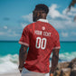 Custom Tunisia 2026 World Football Hawaiian Shirt Eagles of Carthage Go Champions