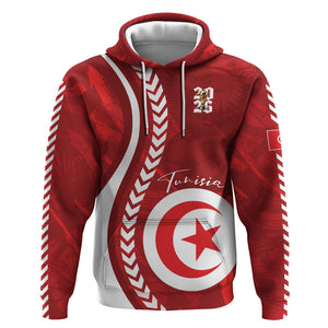Custom Tunisia 2026 World Football Hoodie Eagles of Carthage Go Champions