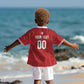 Custom Tunisia 2026 World Football Kid Hawaiian Shirt Eagles of Carthage Go Champions