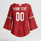 Custom Tunisia 2026 World Football Kimono Sleeve Blouse Eagles of Carthage Go Champions