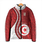 Custom Tunisia 2026 World Football Padded Jacket Eagles of Carthage Go Champions