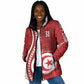Custom Tunisia 2026 World Football Padded Jacket Eagles of Carthage Go Champions