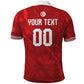 Custom Tunisia 2026 World Football Polo Shirt Eagles of Carthage Go Champions