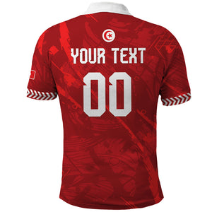 Custom Tunisia 2026 World Football Polo Shirt Eagles of Carthage Go Champions