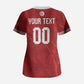 Custom Tunisia 2026 World Football Scrub Top Eagles of Carthage Go Champions
