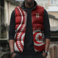 Custom Tunisia 2026 World Football Sleeveless Puffer Jacket Eagles of Carthage Go Champions