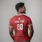 Custom Tunisia 2026 World Football T shirt Eagles of Carthage Go Champions