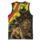 Enkutatash Ethiopia New Year Basketball Jersey Lion of Judah Adey Abeba Flower - African Pride