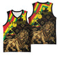 Enkutatash Ethiopia New Year Basketball Jersey Lion of Judah Adey Abeba Flower - African Pride