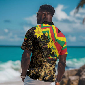 Enkutatash Ethiopia New Year Hawaiian Shirt Lion of Judah Adey Abeba Flower