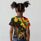 Enkutatash Ethiopia New Year Kid T shirt Lion of Judah Adey Abeba Flower