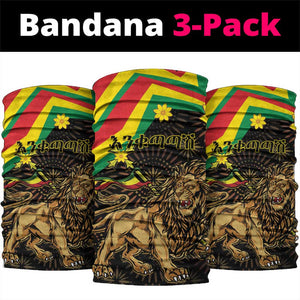 Enkutatash Ethiopia New Year Neck Gaiter Lion of Judah Adey Abeba Flower LT01
