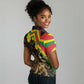 Enkutatash Ethiopia New Year Women Polo Shirt Lion of Judah Adey Abeba Flower