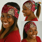 Morocco Independence Day Neck Gaiter with Barbary Lion and Moussier's Redstart - African Pride