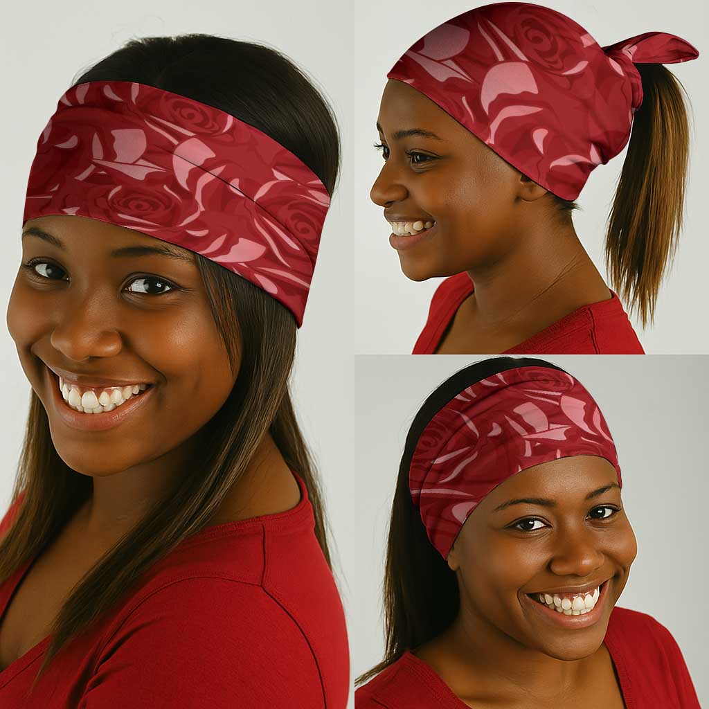 Morocco Independence Day Neck Gaiter with Barbary Lion and Moussier's Redstart - African Pride