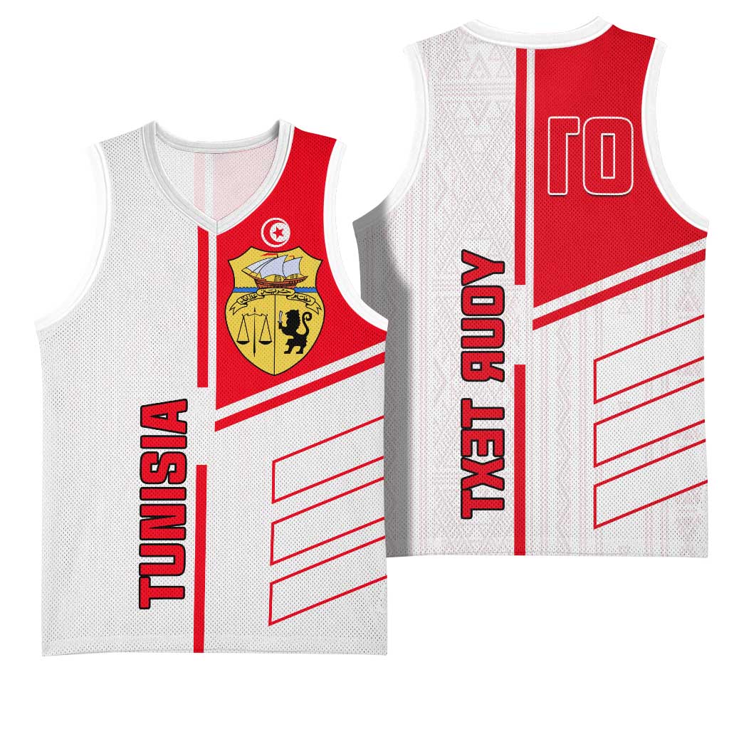 Tunisia Football Basketball Jersey - Victory for the Eagles of Carthage - African Pride