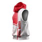 Tunisia Football Sleeveless Hoodie - Victory for the Eagles of Carthage - African Pride